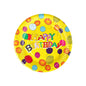 Happy Birthday Paper Plates 6pk