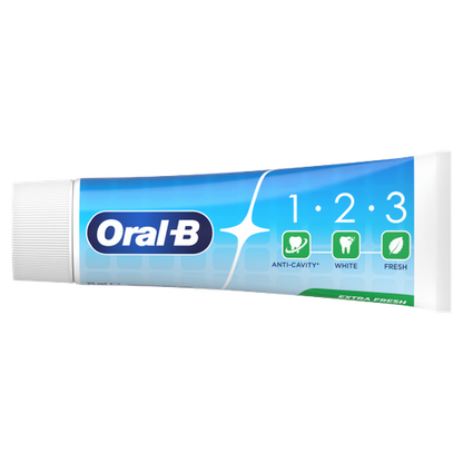 Oral-B 1 2 3 Extra Fresh Toothpaste 75ml