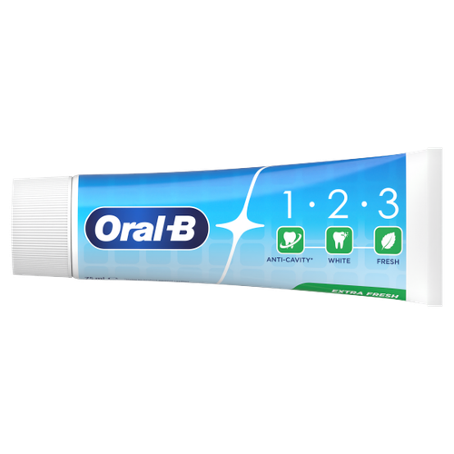 Oral-B 1 2 3 Extra Fresh Toothpaste 75ml