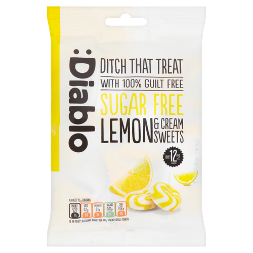DIABLO S/F SWEETS LEMON&CREAM  75gm