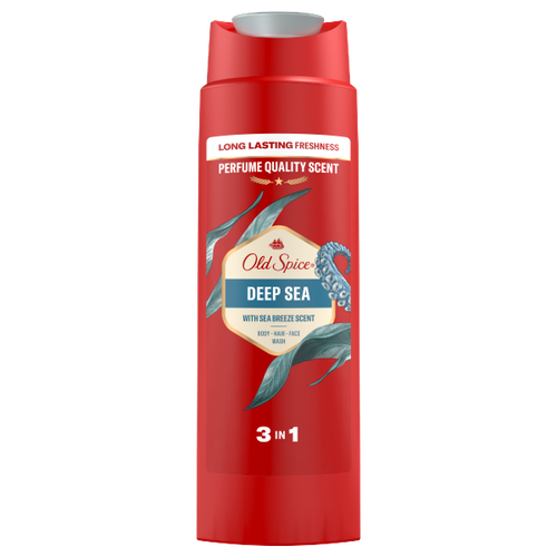 OLD SPICE DEEP SEA 3 in 1 Body-Hair-face wash 250ml