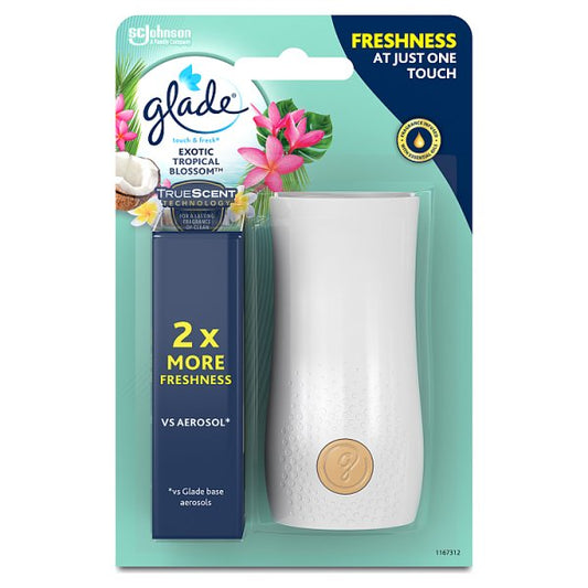 GLADE 10ML TOUCH N FRESH EXOTIC TROPICAL