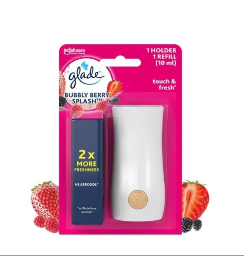 Glade Bubbly Berry Splash Air Freshener Refill 10ml