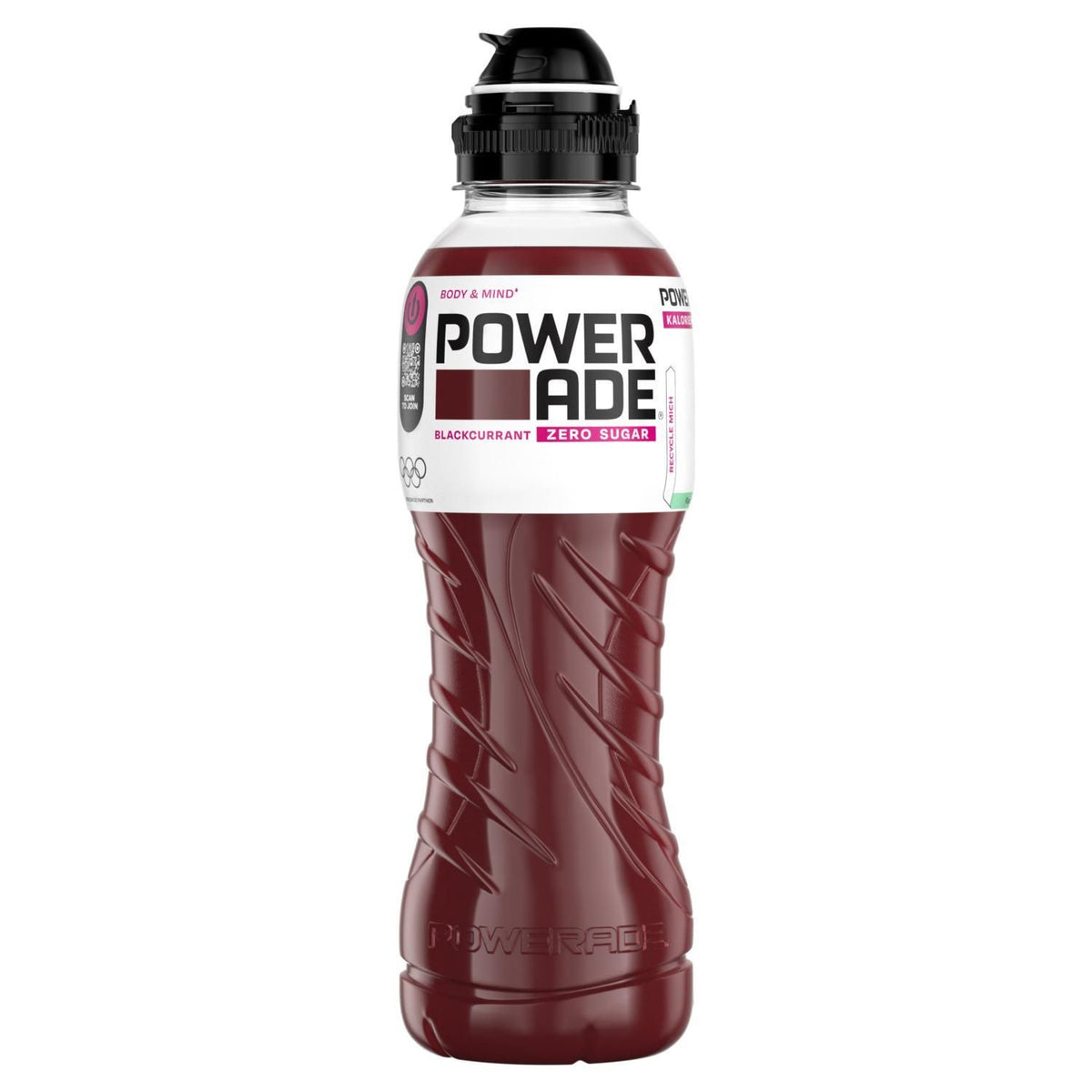 Powerade Blackcurrant Zero - 500ml  bottle