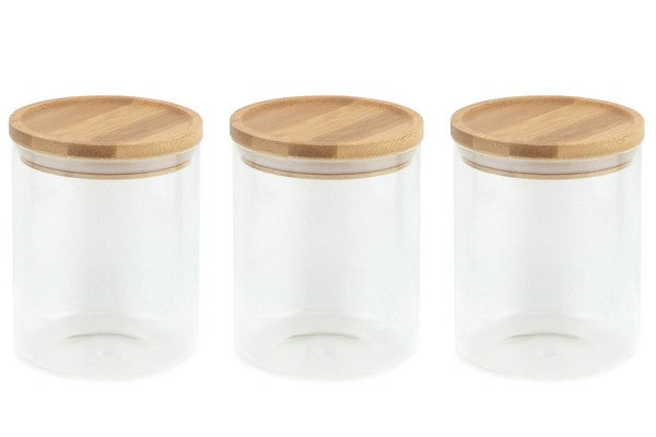 Apollo Borosilicate Glass Canister Set3