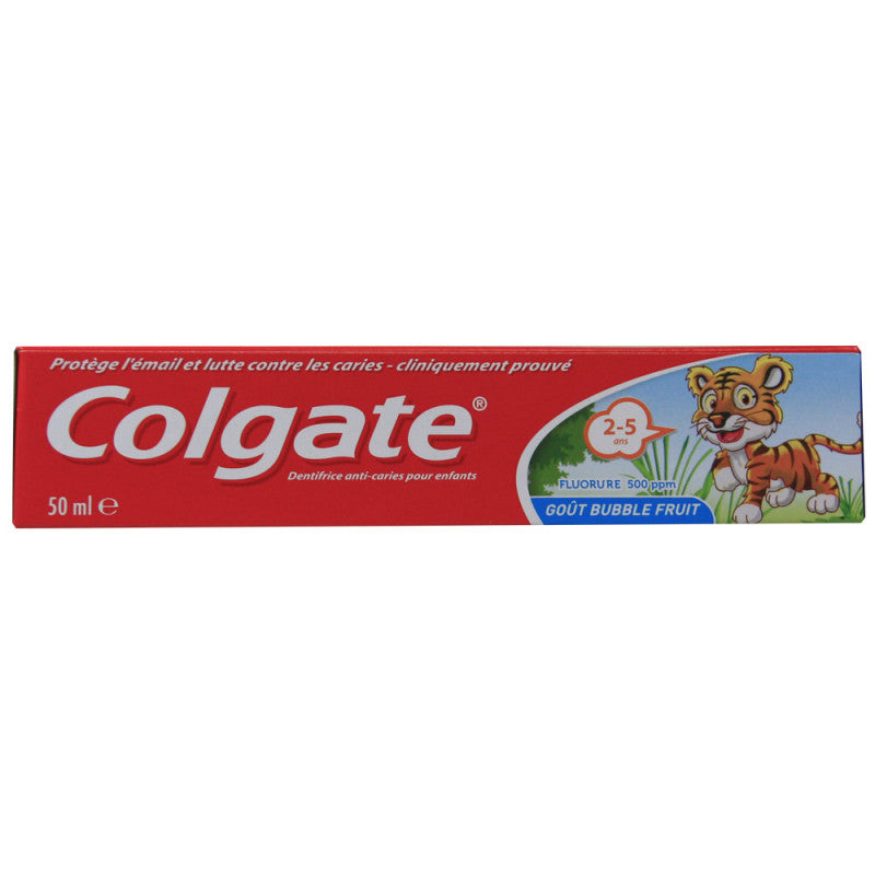 Colgate Toothpaste 50ml Toddler 2-5 yrs Bubble