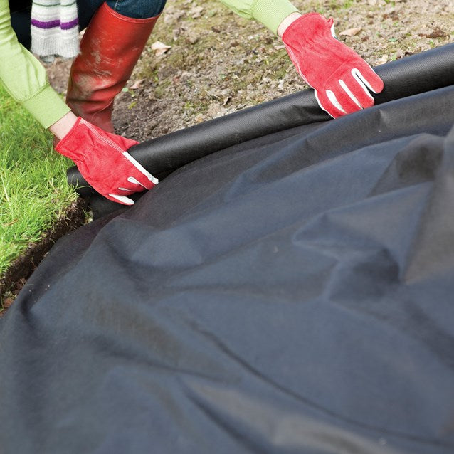 1M x 50M Roll Woven Weed Control Fabric Cover