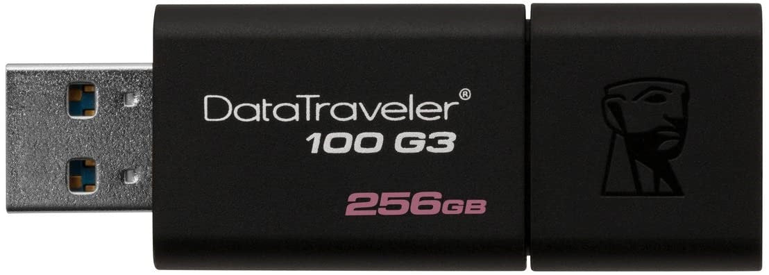 Kingston 256GB DataTraveler 100 G3 USB Flash Drive