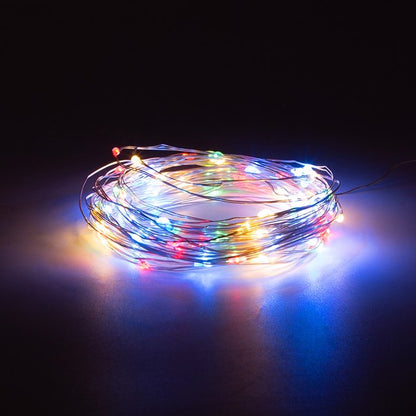 2PK-100 LED Micro Solar String Light - Multicolour