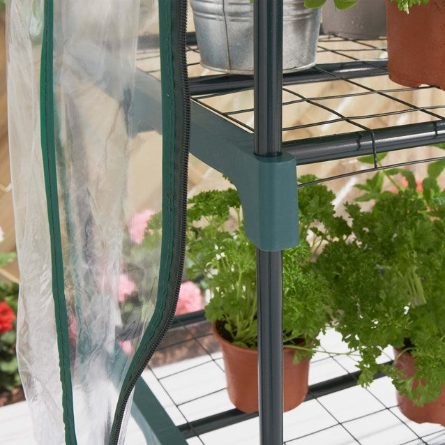 4 Tier Plastic PVC Greenhouse