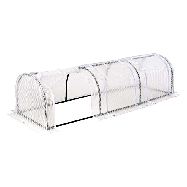 3 Section Grow Tunnel Greenhouse