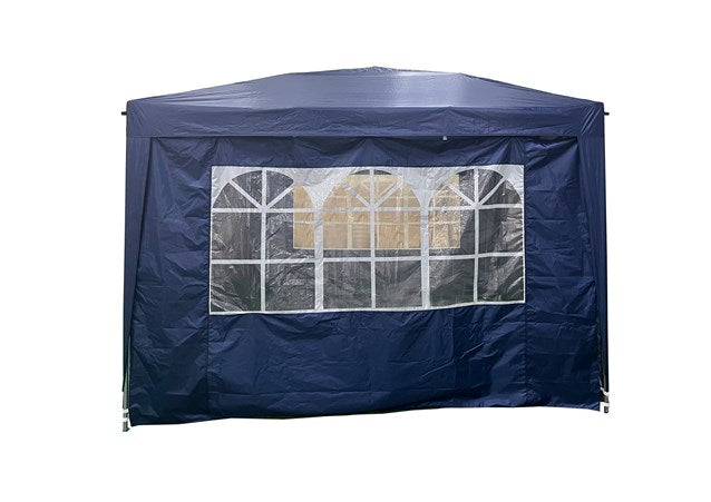 3x3m Aluminium Pop-Up Gazebo- Navy Blue