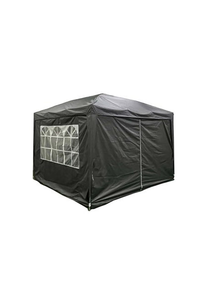 3x3m Aluminium Pop-Up Gazebo - Charcoal Grey