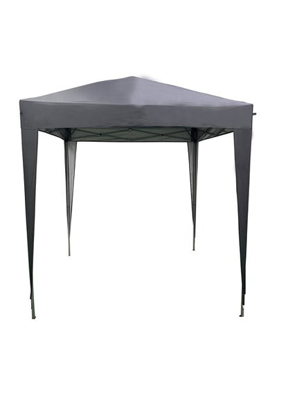 2x2m Pop Up Gazebo-Charcoal Grey