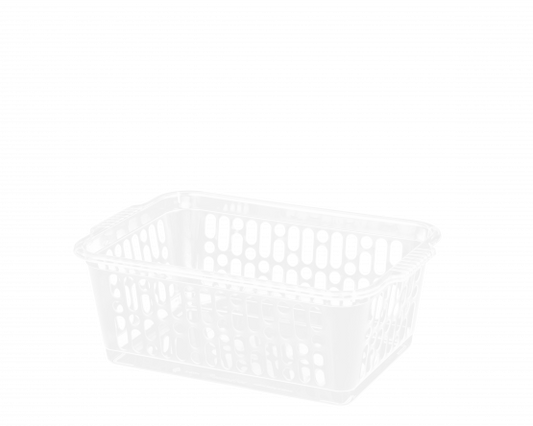 Panier pratique moyen simple transparent
