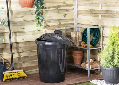 Eden 80L Dustbin Black