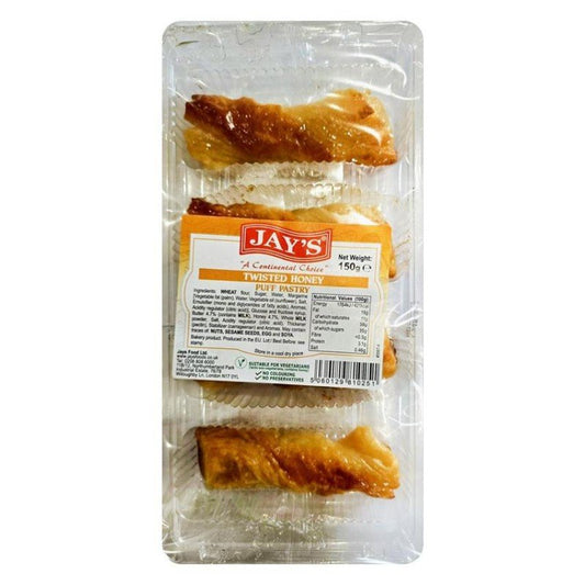 JAYS TWISTED HONEY PUFF PASTRY 150G