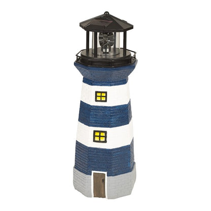 Solar Revolving LED Lighthouse - 40cm