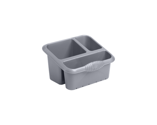 Casa Large Sink Tidy Silver