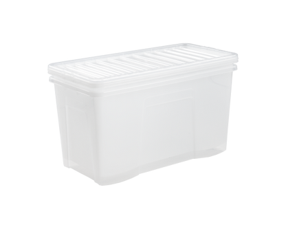 Crystal 110L Box & Lid Clear