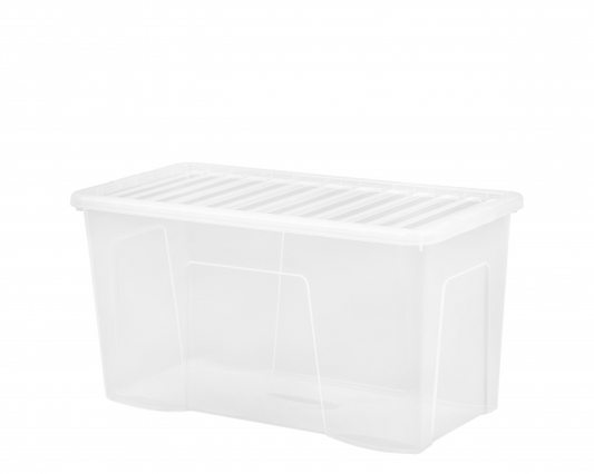 Boîte et couvercle Crystal 110L transparents