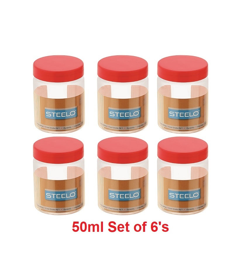 Steelo Lite Lot de 6 pots de 50 ml