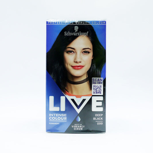 SCHWARZKOPF LIVE PERM HAIR DYE DEEP BLACK