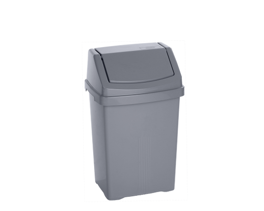 Poubelle à pédale Casa 15L Argent