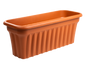 Vista 80cm Trough Terracotta