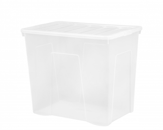 Boîte et couvercle Crystal 160L transparent