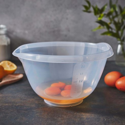 Cuisine 2L Mixing Bowl Clear