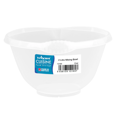 Cuisine 2L Mixing Bowl Clear