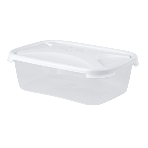 Cuisine 2.7L Rect Food Box & Lid Clear/Ice White