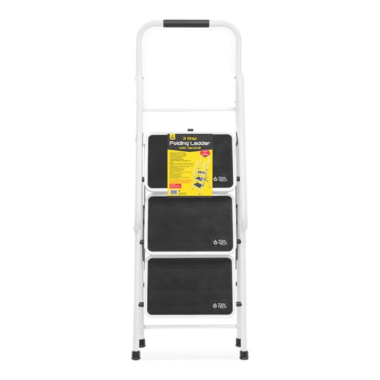 3 Step Ladder W/Safety Handles