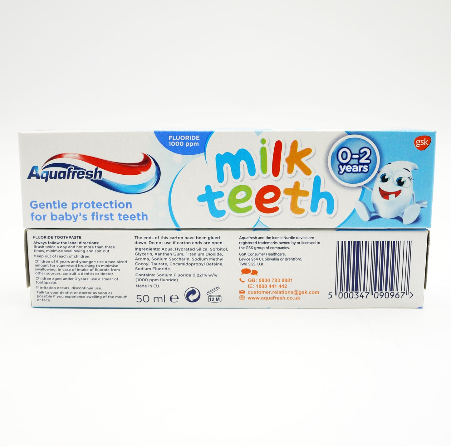 AQUAFRESH TOOTHPASTE MILK TEETH 50ml