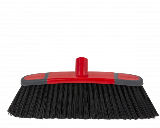 Wham Klean Soft Inclined Broom Head Red/Grey