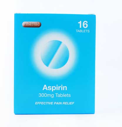 ASPAR ASPIRIN 300MG 16'S