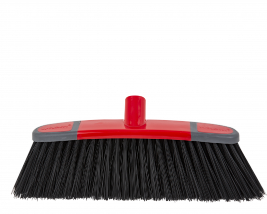 Wham® Klean Stiff Inclined Broom Head Red/Grey