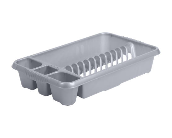 Casa Medium Dish Drainer Silver