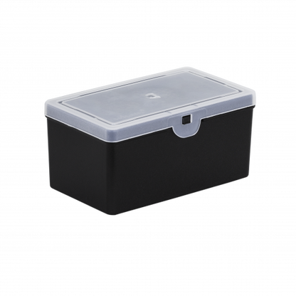 Organiser 1.02 14.5cm Box Deep Recycle Black/Clear