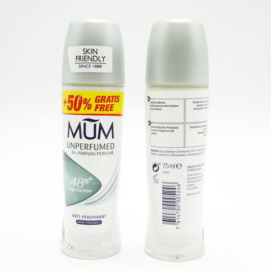 MUM ROLL ON UNPERFUMED 75ML