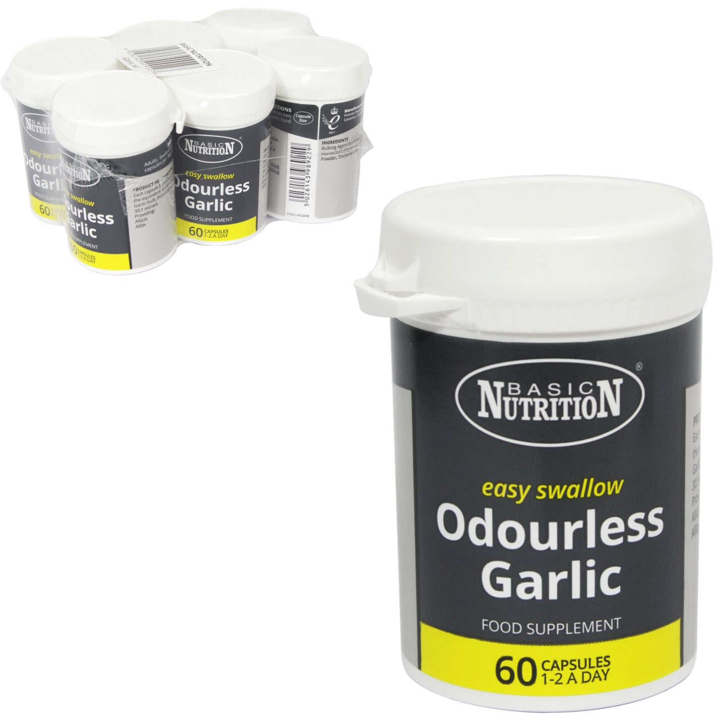 Basic Nutrition Garlic Capsules 200mg 60's