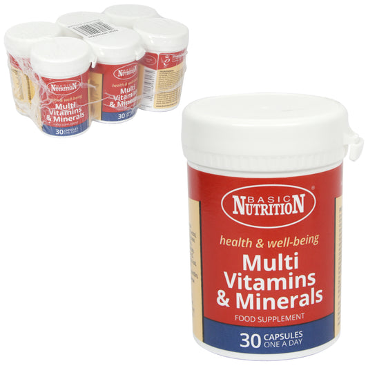 Basic Nutrition Multi Vitamins & Minerals 30's