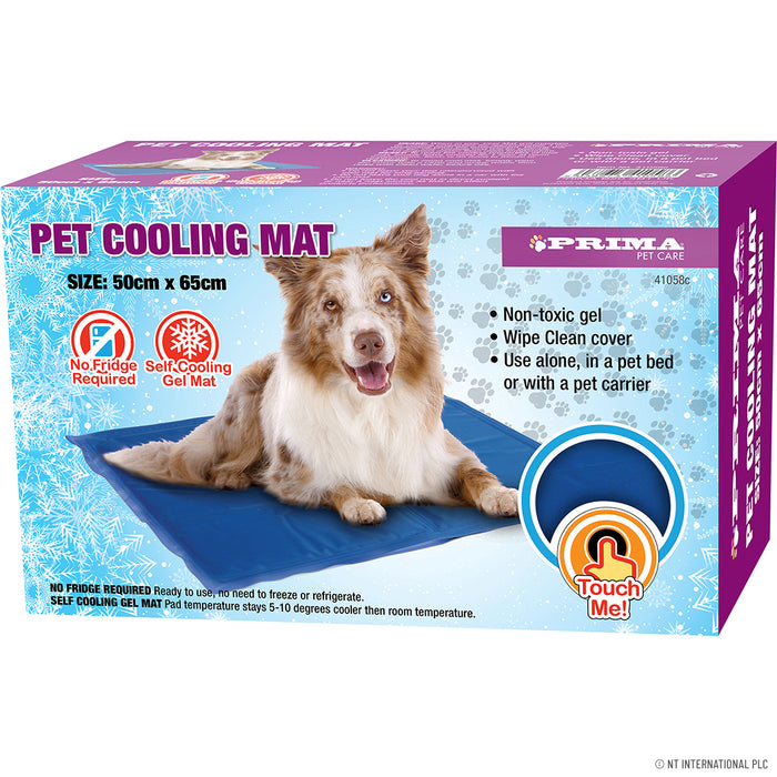 Pet Cool and Comfortable with our 50 x 65cm Pet Cooling Mat/Bed – Ideal for Hot Days!