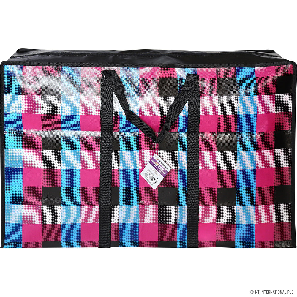 Jumbo Printed Shopping Bag 80x53x2 cm- Spacious