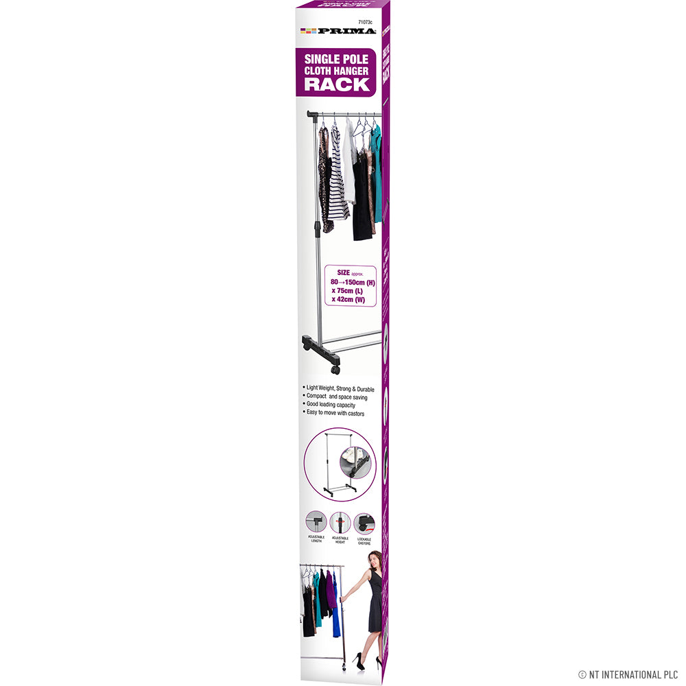 Portant à vêtements simple – Solution de rangement élégante et compacte
