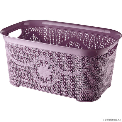Élevez Votre Maison avec Style : Panier à Linge en Tricot pour une Vie Chic et Organisée