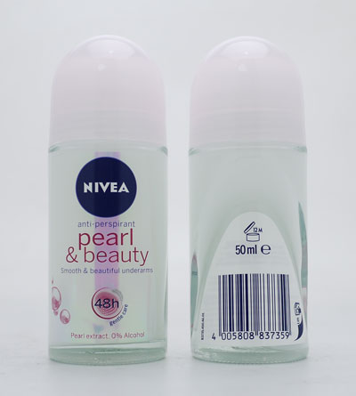 NIVEA DÉODORANT BILLES FEMME PEARL & BEAUTY