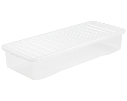 Crystal 55Ltr Box & Lid Clear
