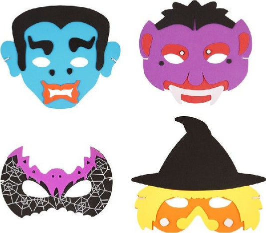 MASQUE HALLOWEEN EVA 4 ASSORTIS